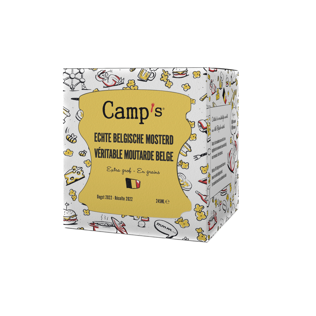 CAMP'S ECHTE BELGISCHE MOSTERD BOKAAL 245 ml