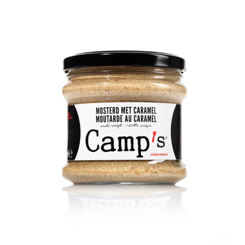 MOSTERD MET CARAMEL BOKAAL 245ml
