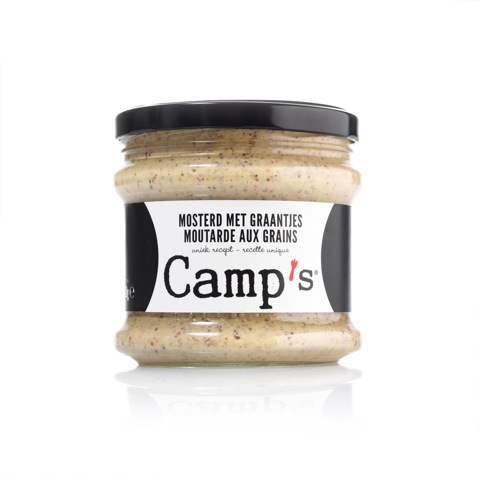 WHOLEGRAIN MUSTARD JAR 245ml