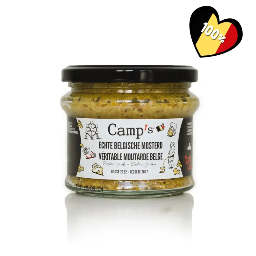 CAMP'S ECHTE BELGISCHE MOSTERD BOKAAL 245 ml