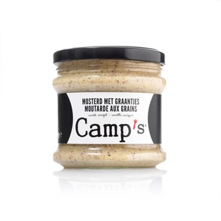 MOSTERD MET GRAANTJES BOKAAL 245ml